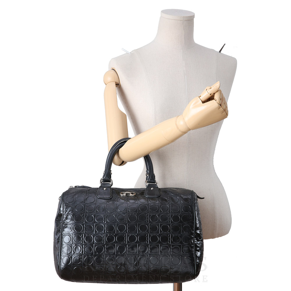 FERRAGAMO(USED)페레가모 간치니 보스턴백